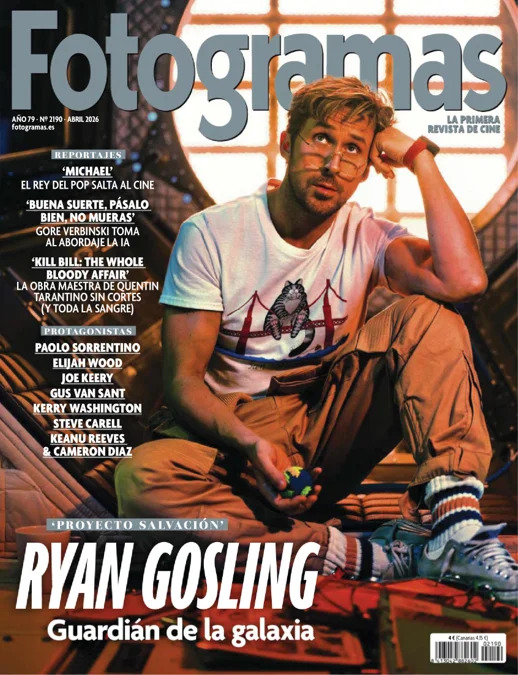 FOTOGRAMAS magazine side cover Issue 2190  April 2026