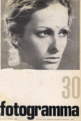 FOTOGRAMMA | IL magazine side cover Issue 30 November/December 1968