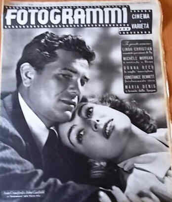 FOTOGRAMMI magazine side cover Issue 5 3 February 1948