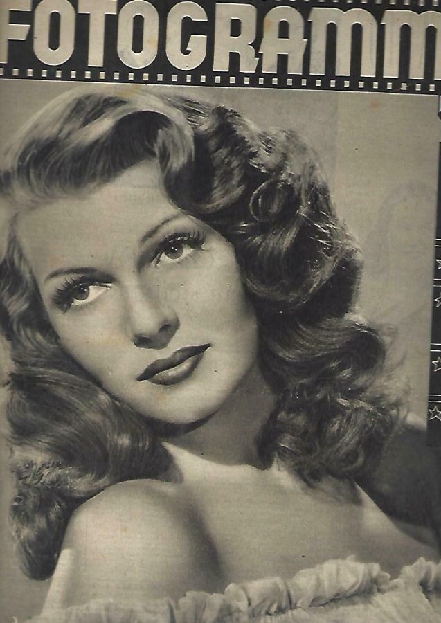 FOTOGRAMMI magazine side cover Issue 6 15 March 1947