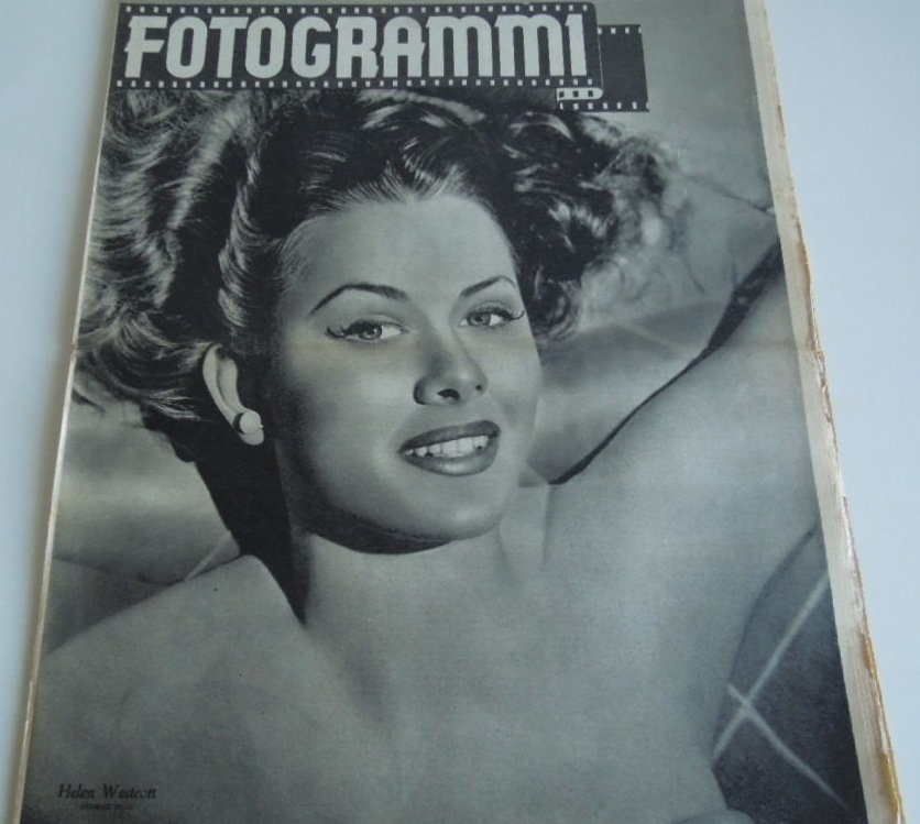 FOTOGRAMMI magazine side cover Issue 29 27 July 1948