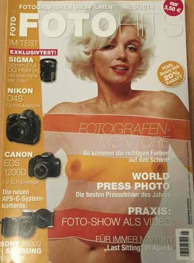 FOTO HITS magazine side cover  May 2014