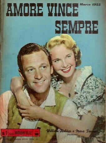 FOTONOVELLE magazine side cover Issue 1 March 1955