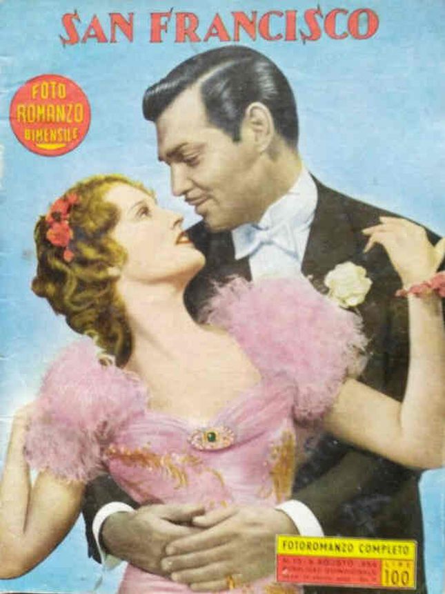 FOTO ROMANZO BIMENSILE magazine side cover Issue 13 5 August 1954