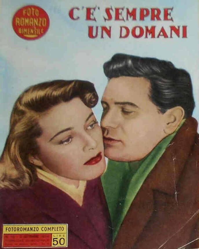 FOTO ROMANZO BIMENSILE magazine side cover Issue 15 2 September 1954