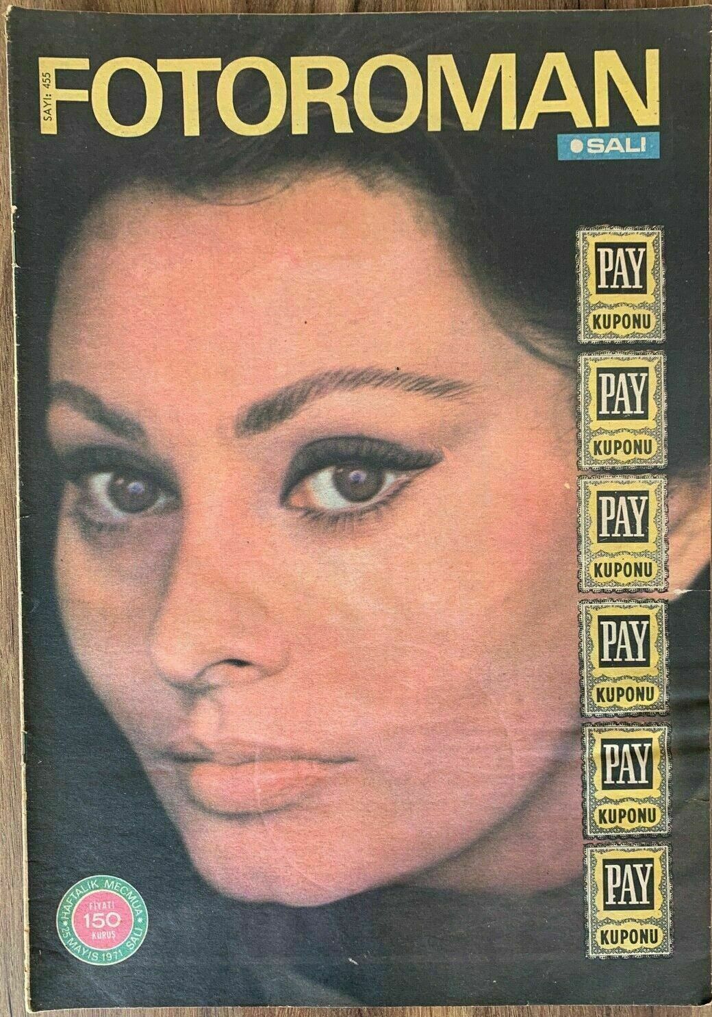 FOTOROMAN magazine side cover   1971
