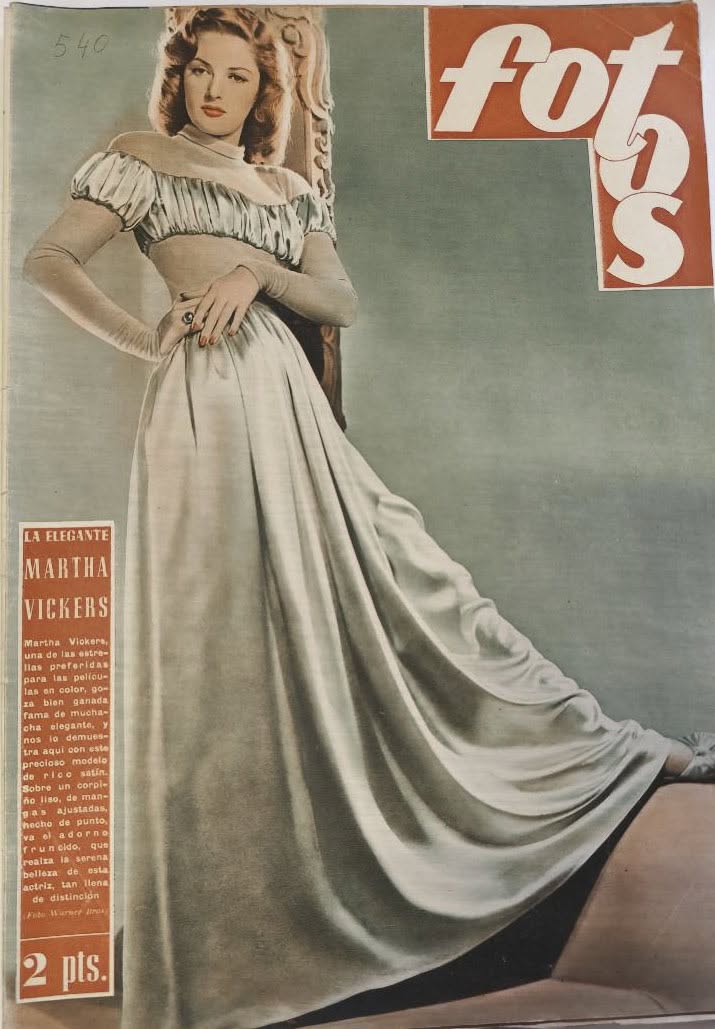 FOTOS magazine side cover Issue 580   1947