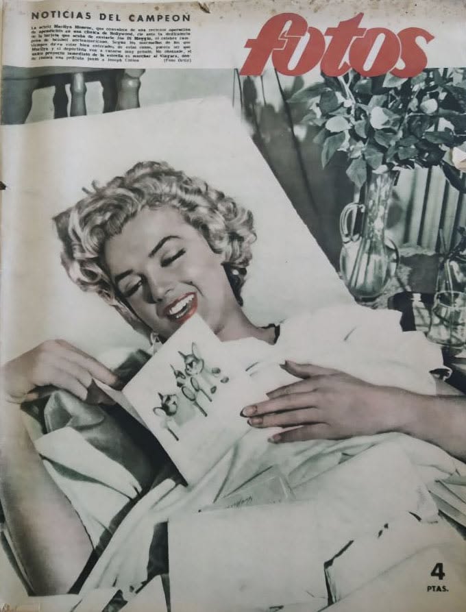FOTOS magazine side cover Issue 797  June 1952