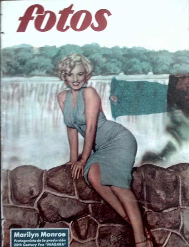 FOTOS magazine side cover Issue 870  October 1953