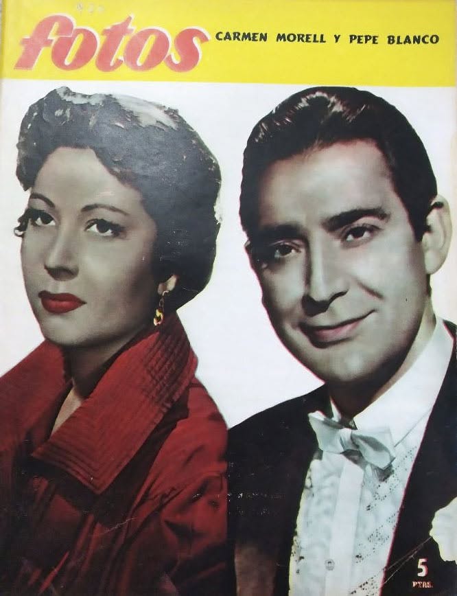 FOTOS magazine side cover Issue 920  October 1954