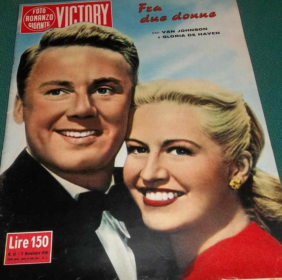 FOTO ROMANZO GIGANTE VICTORY magazine side cover Issue 61 5 November 1956