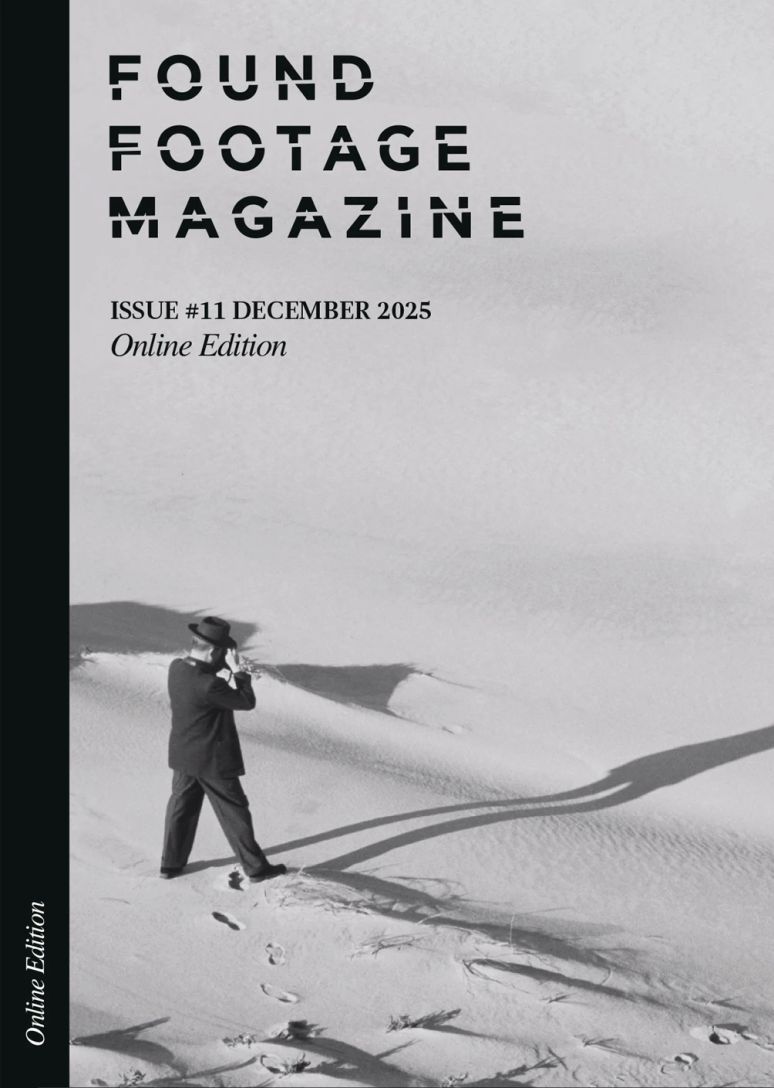 FOUND FOOTAGE MAGAZINE magazine side cover Issue 11  December 2025