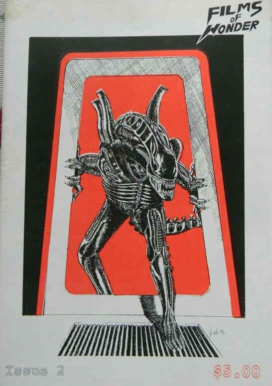 FILMS OF WONDER magazine side cover Issue 2   1992