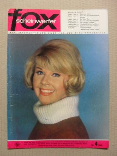 20TH CENTURY FOX SCHEINWERFER magazine side cover Issue 4  1965