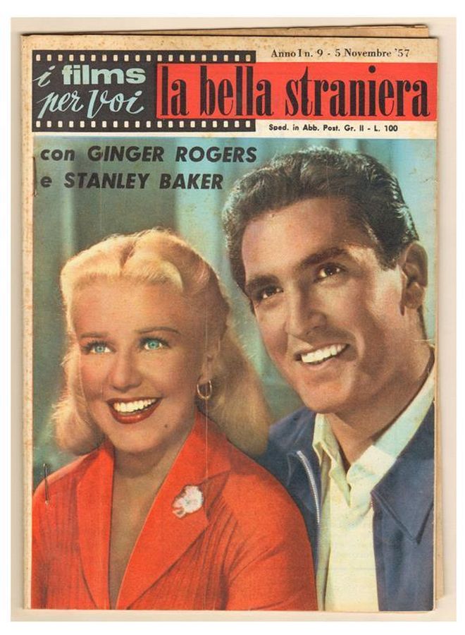 I FILMS PER VOI magazine side cover Issue 9 5 November 1957