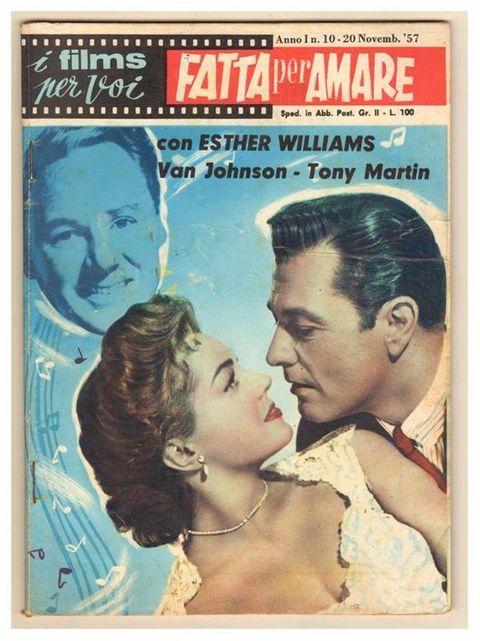 I FILMS PER VOI magazine side cover Issue 10 20 November 1957