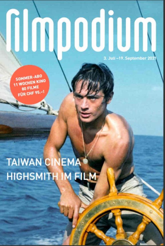FILMPODIUM magazine side cover  July/September 