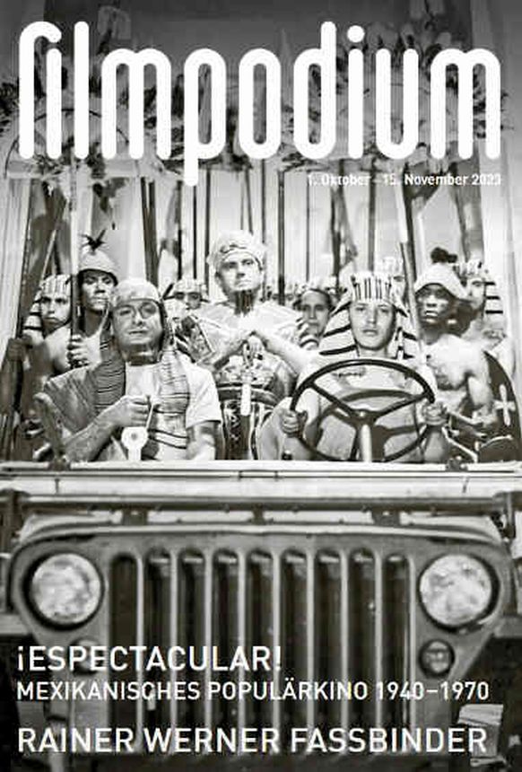 FILMPODIUM magazine side cover  October/November 2023