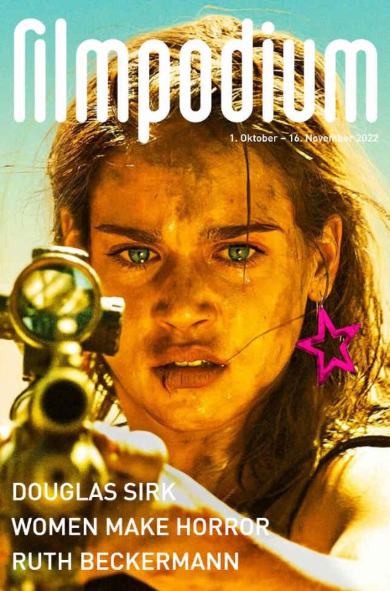 FILMPODIUM magazine side cover  October/November 2022