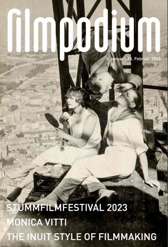 FILMPODIUM magazine side cover  January/February 2023