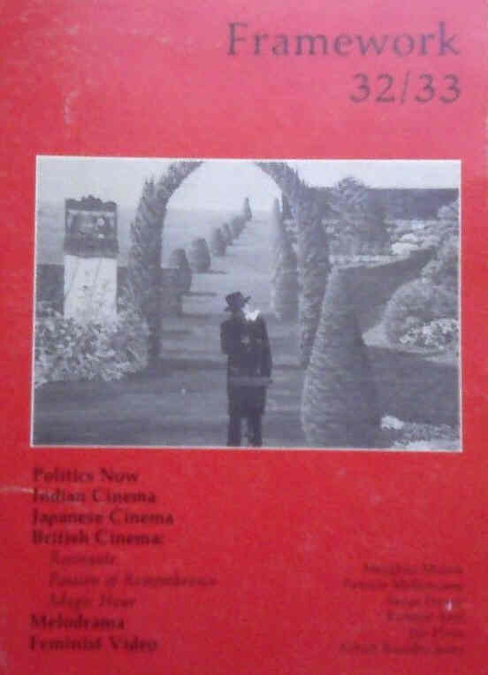FRAMEWORK magazine side cover Issue 32/33  1986