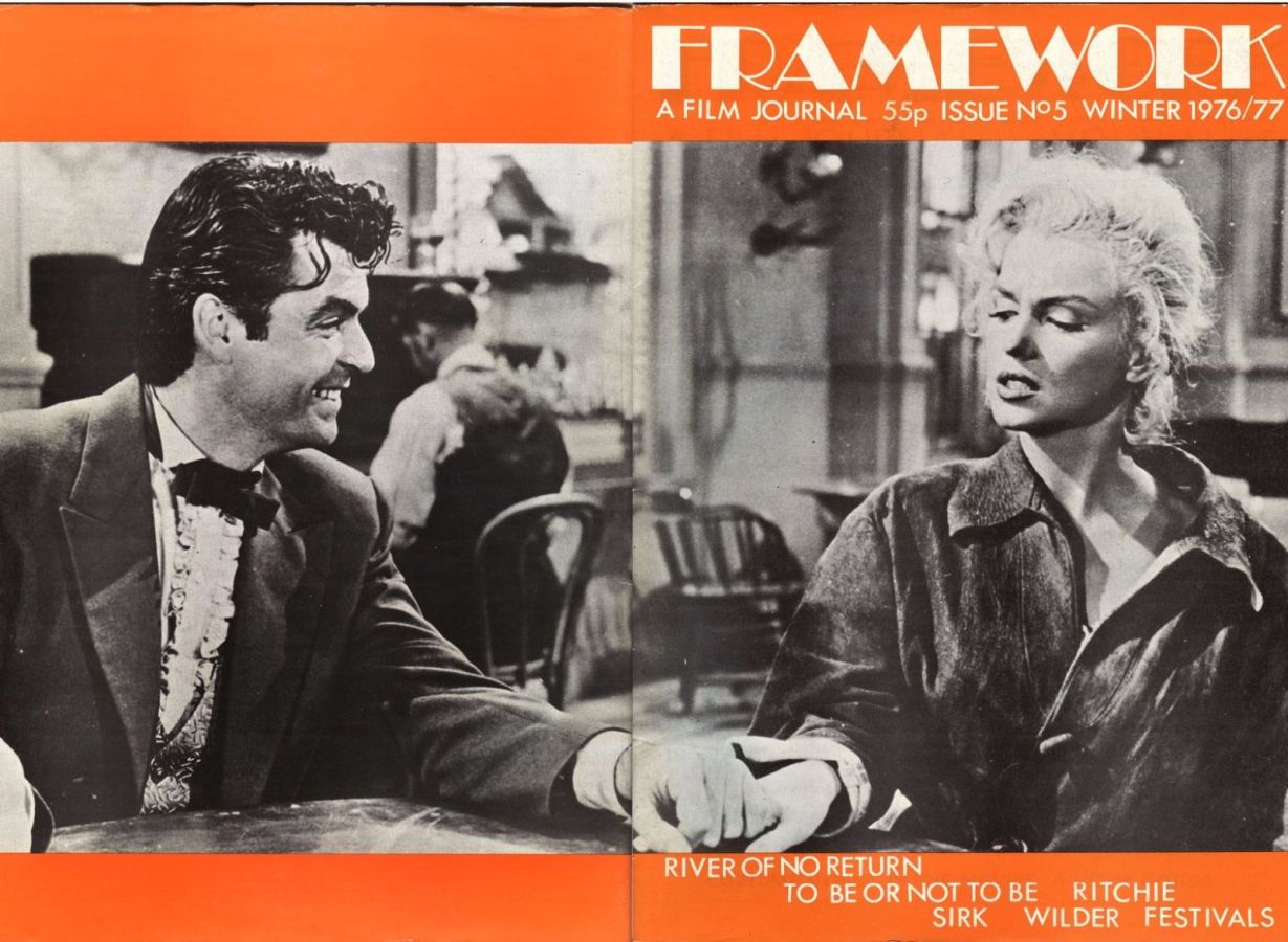 FRAMEWORK magazine side cover Issue 5 December 1976