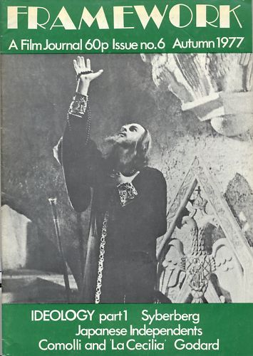 FRAMEWORK magazine side cover Issue 6 Autumn/September 1977