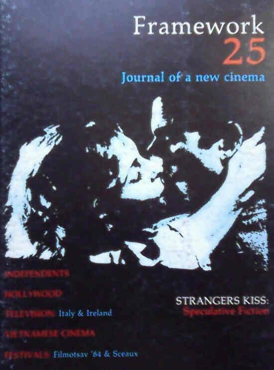 FRAMEWORK magazine side cover Issue 25 Autumn/September 1984