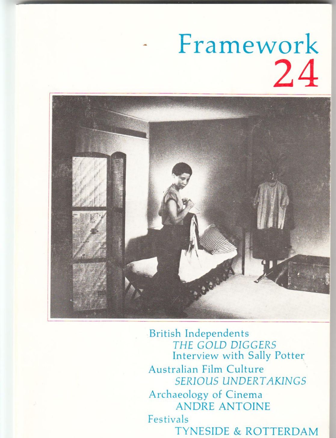 FRAMEWORK magazine side cover Issue 24   1984