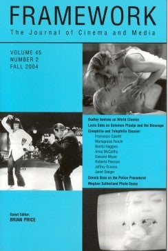 FRAMEWORK (USA) magazine side cover Fall 2004