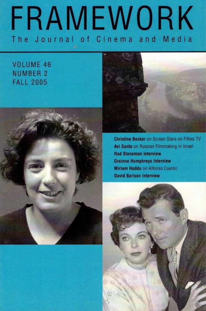 FRAMEWORK (USA) magazine side cover Fall 2005