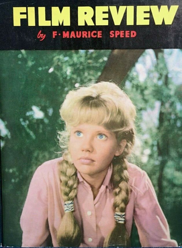 FILM REVIEW ANNUAL magazine side cover   1962