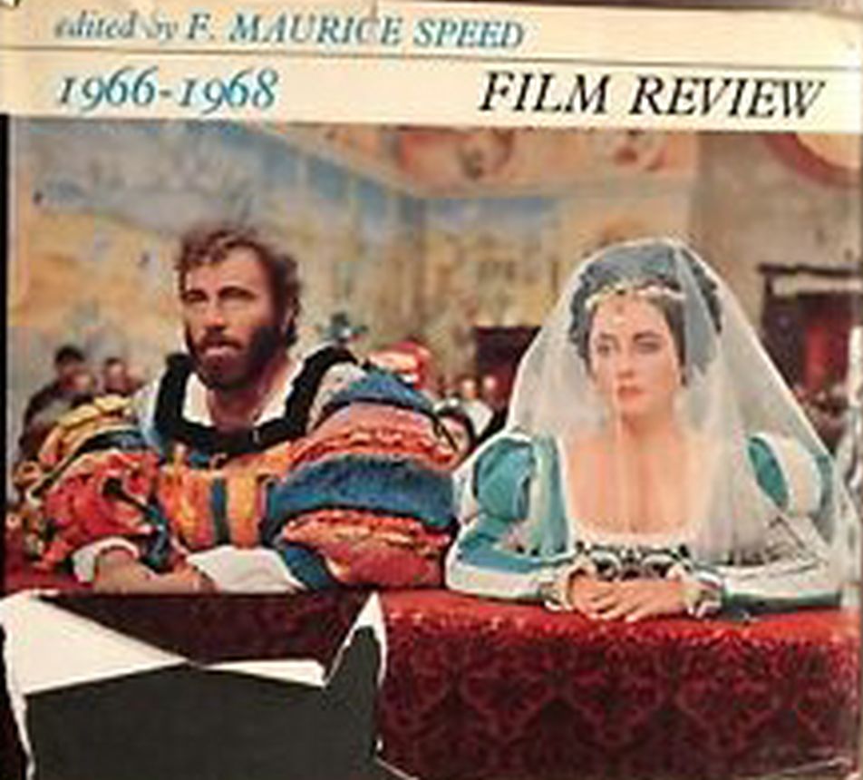 FILM REVIEW ANNUAL magazine side cover  /August 1966