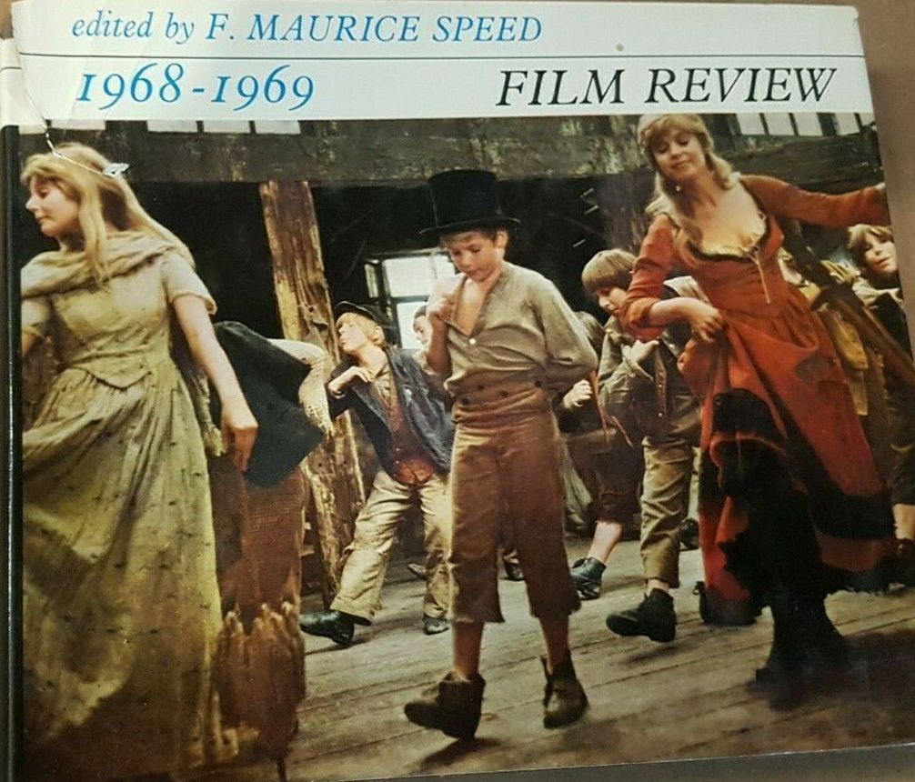 FILM REVIEW ANNUAL magazine side cover   1968