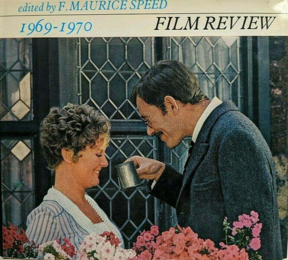 FILM REVIEW ANNUAL magazine side cover   1969
