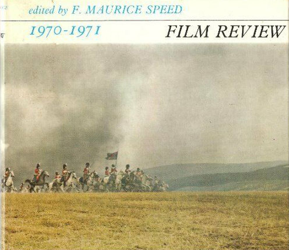 FILM REVIEW ANNUAL magazine side cover   1970