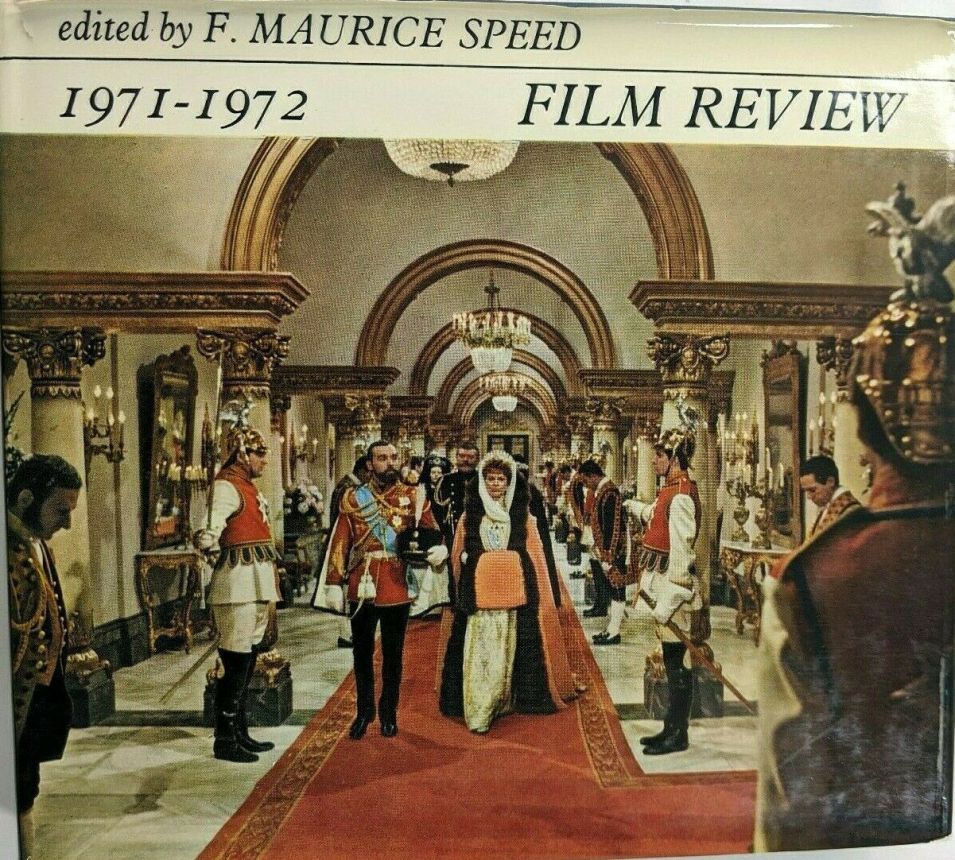 FILM REVIEW ANNUAL magazine side cover   1971