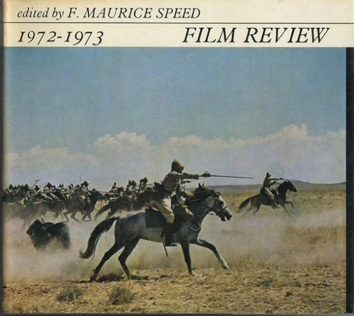 FILM REVIEW ANNUAL magazine side cover   1972