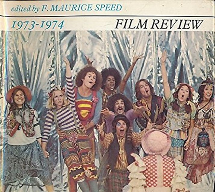 FILM REVIEW ANNUAL magazine side cover   1973