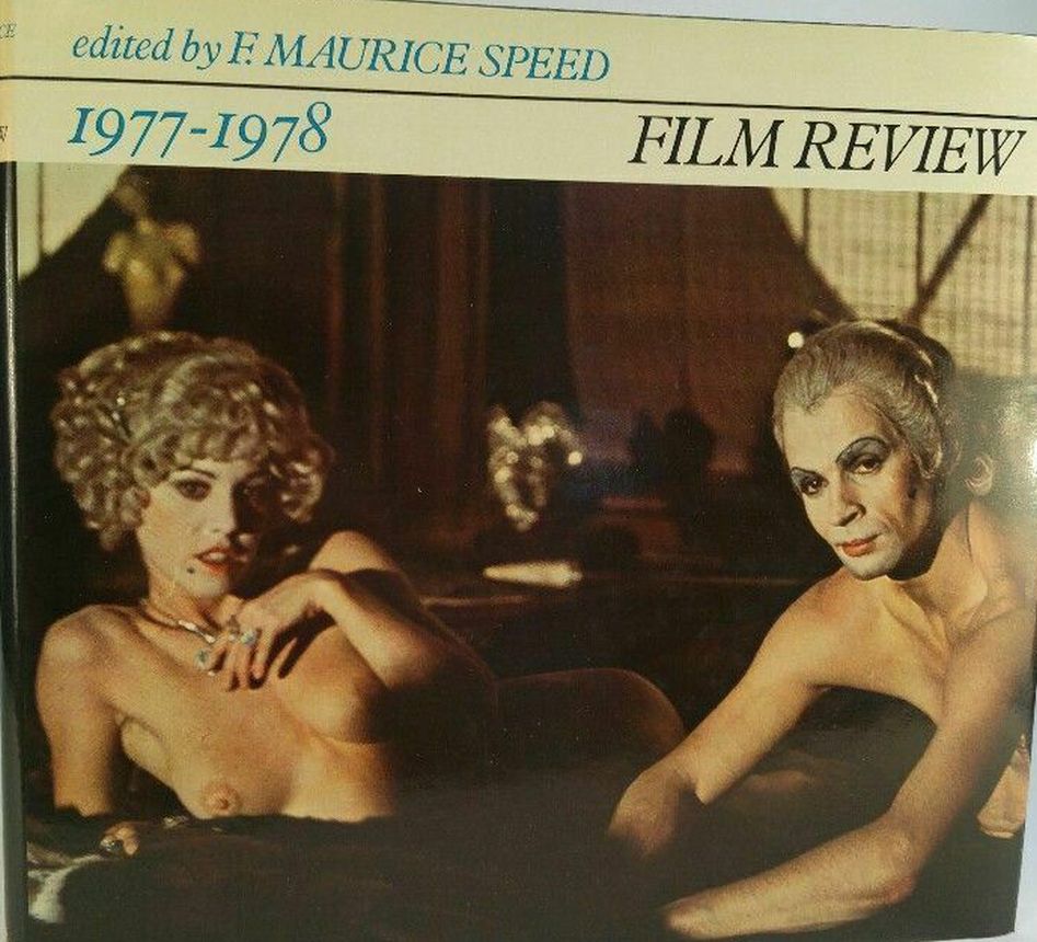 FILM REVIEW ANNUAL magazine side cover   1977