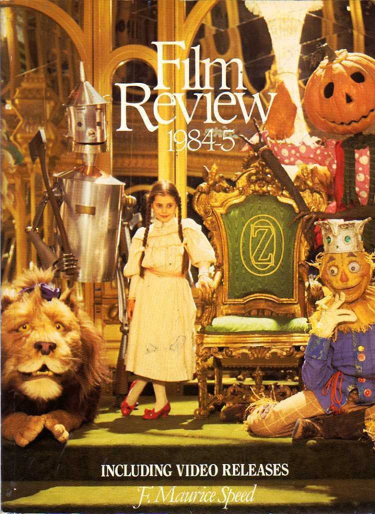 FILM REVIEW ANNUAL magazine side cover   1984