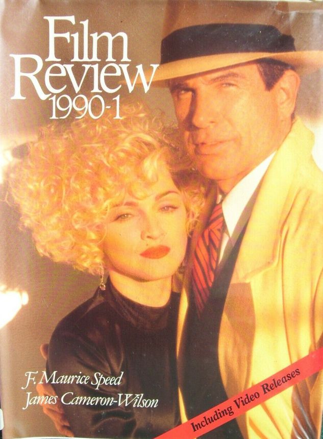 FILM REVIEW ANNUAL magazine side cover   1990
