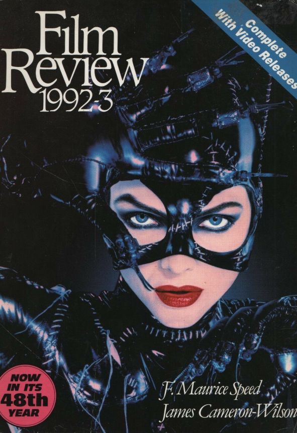 FILM REVIEW ANNUAL magazine side cover   1992
