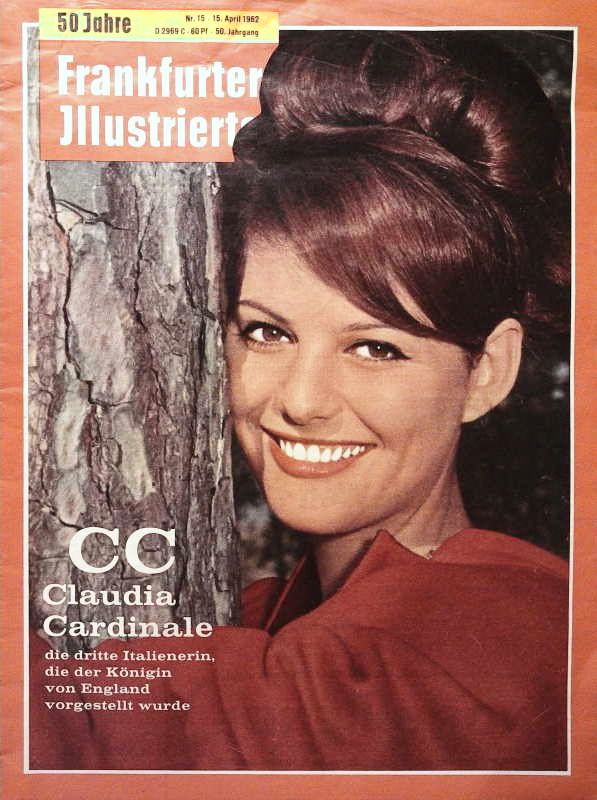 FRANKFURTER ILLUSTRIERTE magazine side cover Issue 15 15 April 1962