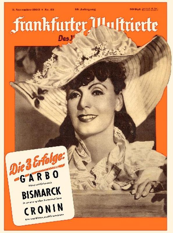 FRANKFURTER ILLUSTRIERTE magazine cover Issue 45 9 November 1952