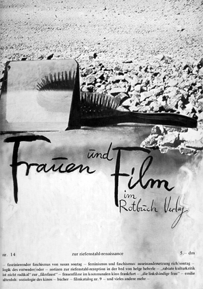 FRAUEN UND FILM magazine side cover Issue 14 December 1977