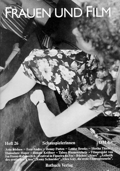 FRAUEN UND FILM magazine side cover Issue 26 December 1980