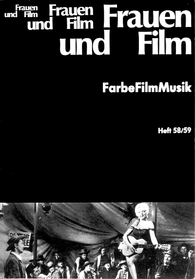 FRAUEN UND FILM magazine side cover Issue 58/59 July 1996