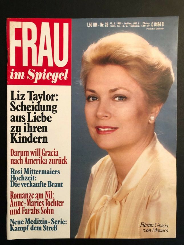 FRAU IM SPIEGEL magazine side cover Issue 26 19 June 1980