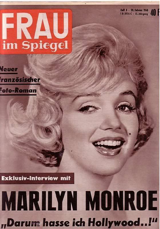 FRAU IM SPIEGEL magazine side cover Issue 8 20 February 1960